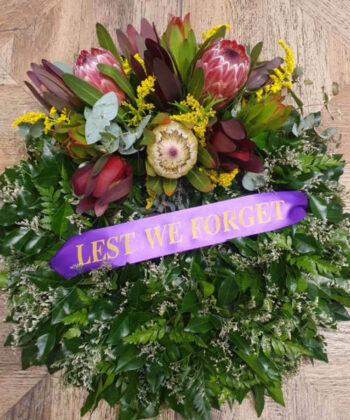 Large Native Wreath - Gold Coast Florist Buds 2 Bouquets